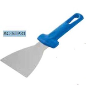 SPATOLA TRIANGOLARE FLESS. INOX CM.9,5